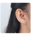 Stunning Designed with CZ Stone Earrings EL-3575 